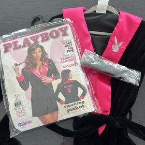 Playboy Halloween Costume Sexy “Smoking Jacket” Small New Without Tags